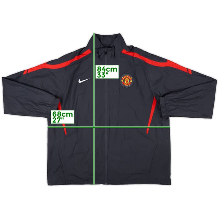 2010-11 Manchester United Nike Track Jacket - 8/10 - (XXL)