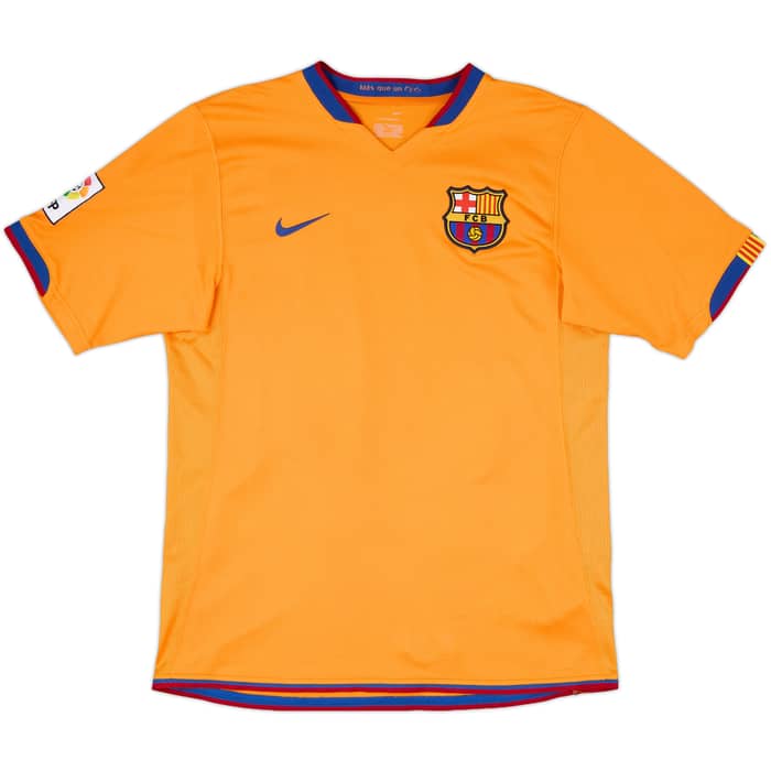 2006-08 Barcelona Away Shirt Ronaldinho #10 - 9/10 - (S)