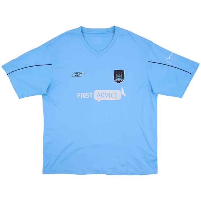 2003-04 Manchester City Reebok Training Shirt - 4/10 - (XXL)