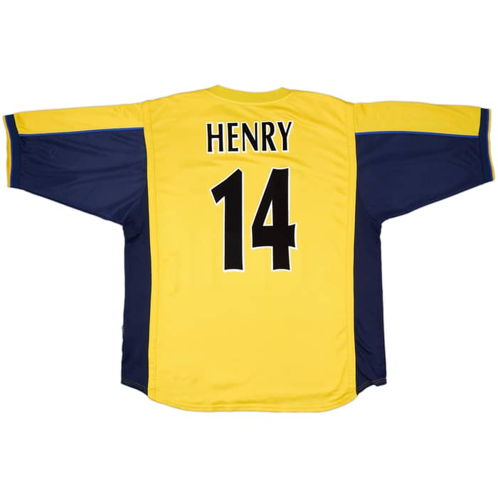 1999-01 Arsenal Away Shirt Henry #14 - 4/10 - (XXL)