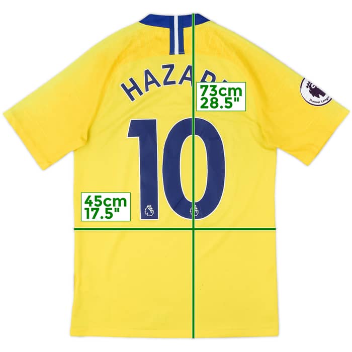 2018-19 Chelsea Away Shirt Hazard #10 - 4/10 - (S)