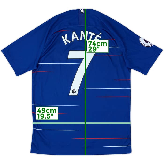 2018-19 Chelsea Home Shirt Kante #7 - 5/10 - (M)