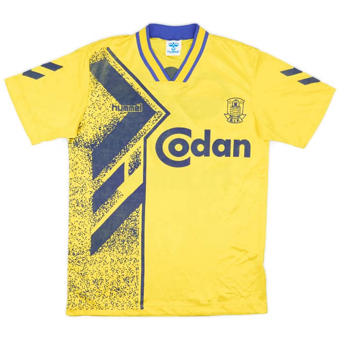 1994-96 Brondby Hummel Training Shirt - 8/10 - (L)
