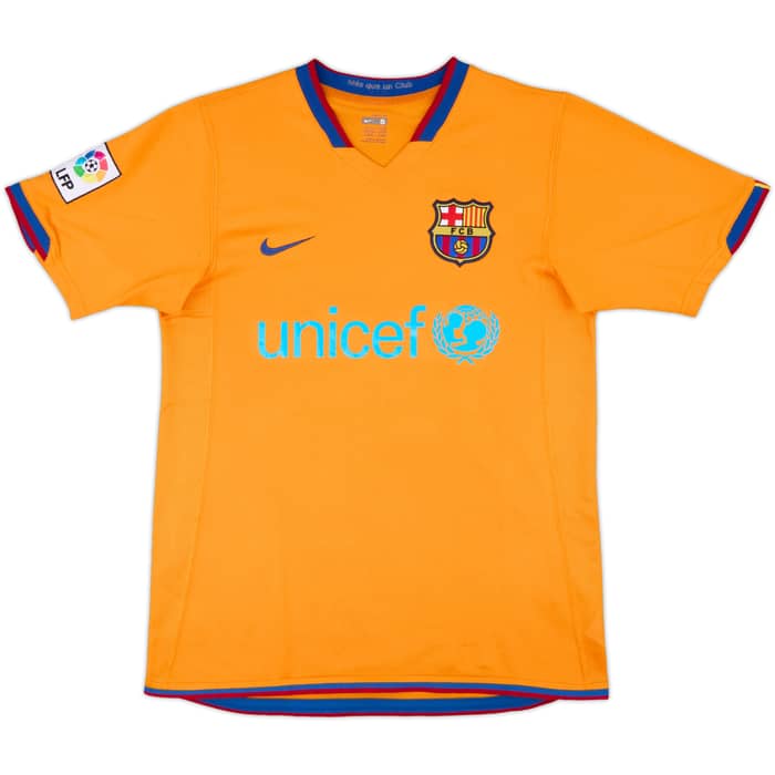 2006-08 Barcelona Away Shirt Messi #19 - 9/10 - (S)