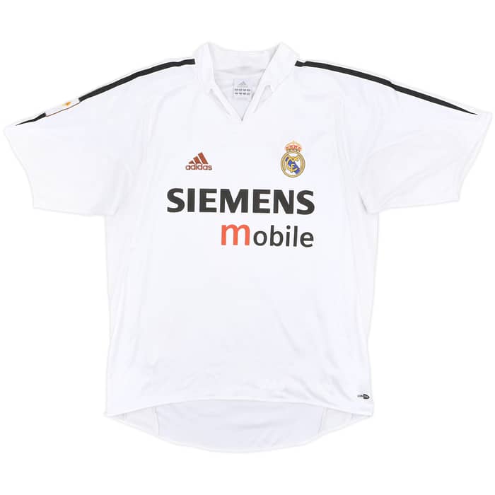 2004-05 Real Madrid Home Shirt Samuel #19 - 4/10 - (M)