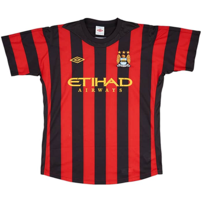2011-12 Manchester City Away Shirt Kun Aguero #16 - 5/10 - (L)