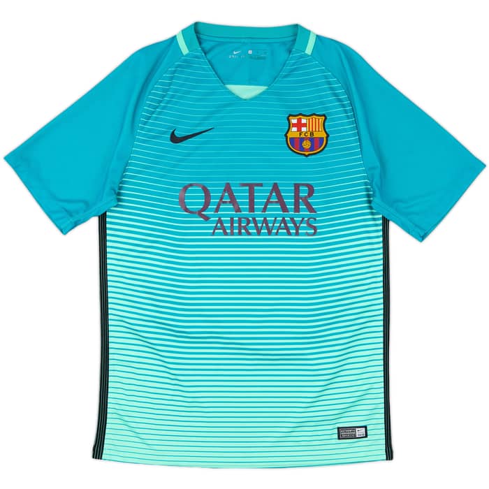 2016-17 Barcelona Third Shirt Suarez #9 - 8/10 - (S)