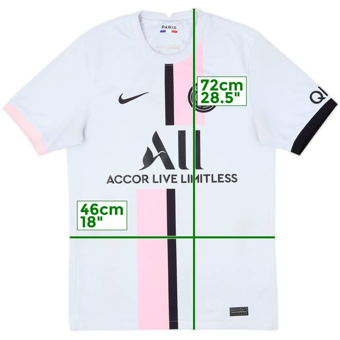 2021-22 Paris Saint-Germain Away Shirt - 5/10 - (S)