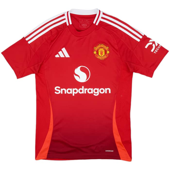 2024-25 Manchester United Home Shirt - 9/10 - (S)
