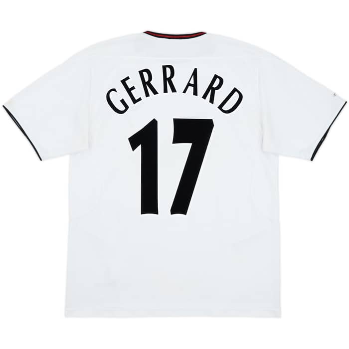 2003-04 Liverpool Away Shirt Gerrard #17 - 5/10 - (L)