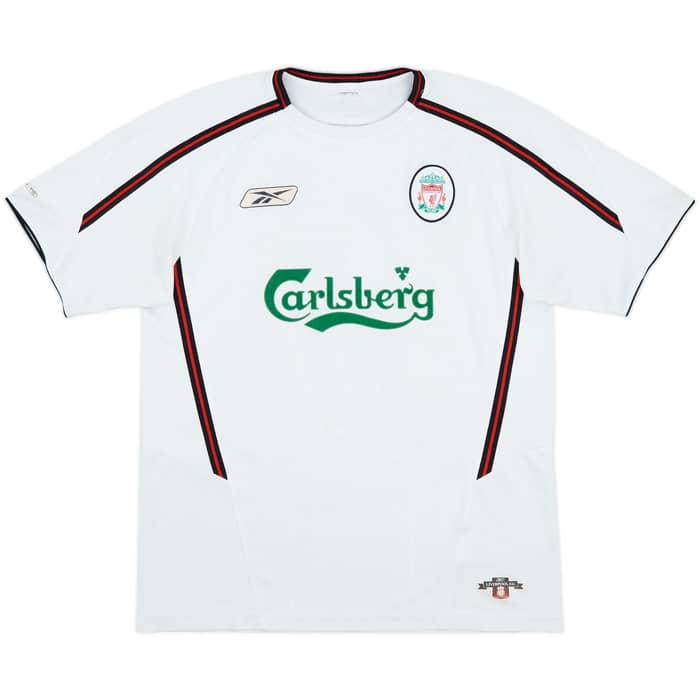 2003-04 Liverpool Away Shirt Gerrard #17 - 5/10 - (L)
