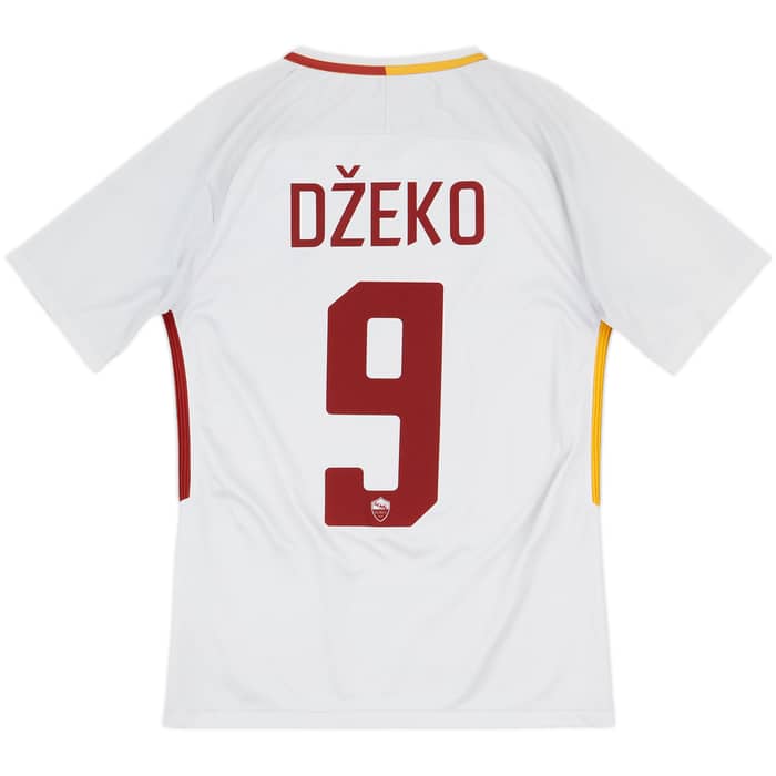 2017-18 Roma Away Shirt Dzeko #9 - 6/10 - (S)