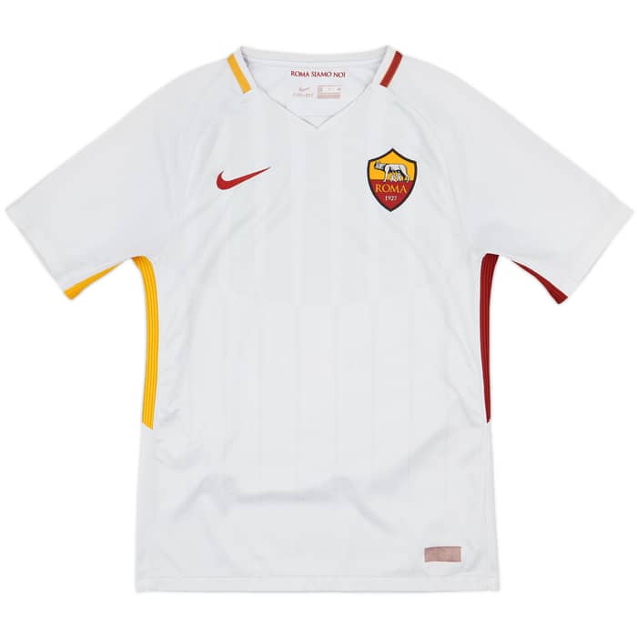 2017-18 Roma Away Shirt Dzeko #9 - 6/10 - (S)