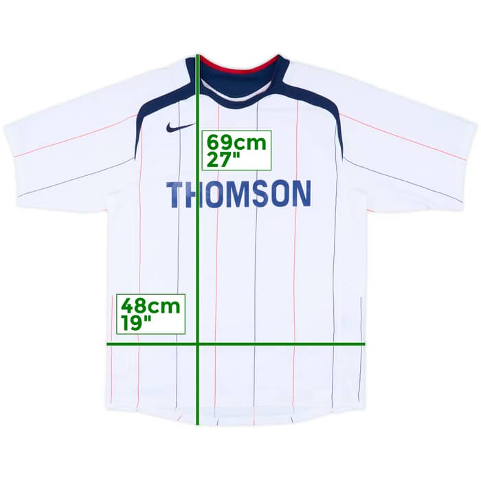 2005-06 Paris Saint-Germain Away Shirt - 8/10 - (M)