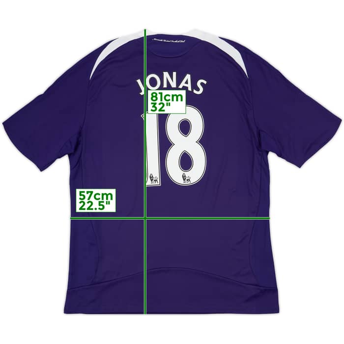 2008-09 Newcastle Away Shirt Jonas #18 - 6/10 - (XL)