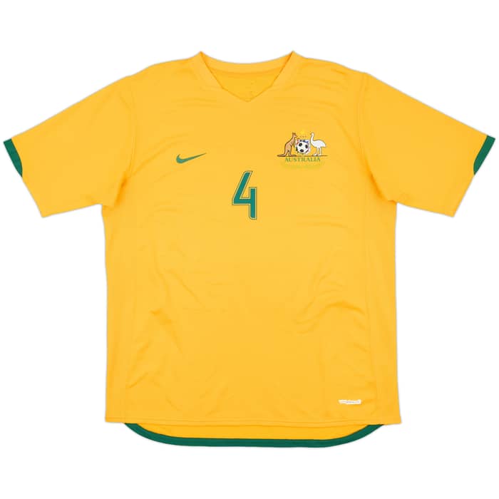 2006-08 Australia Home Shirt Cahill #4 - 8/10 - (L)