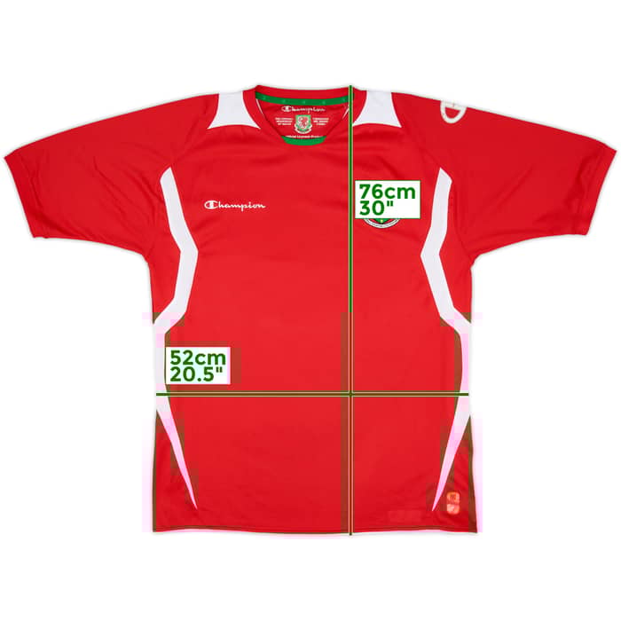 2008-10 Wales Home Shirt - 7/10 - (L)