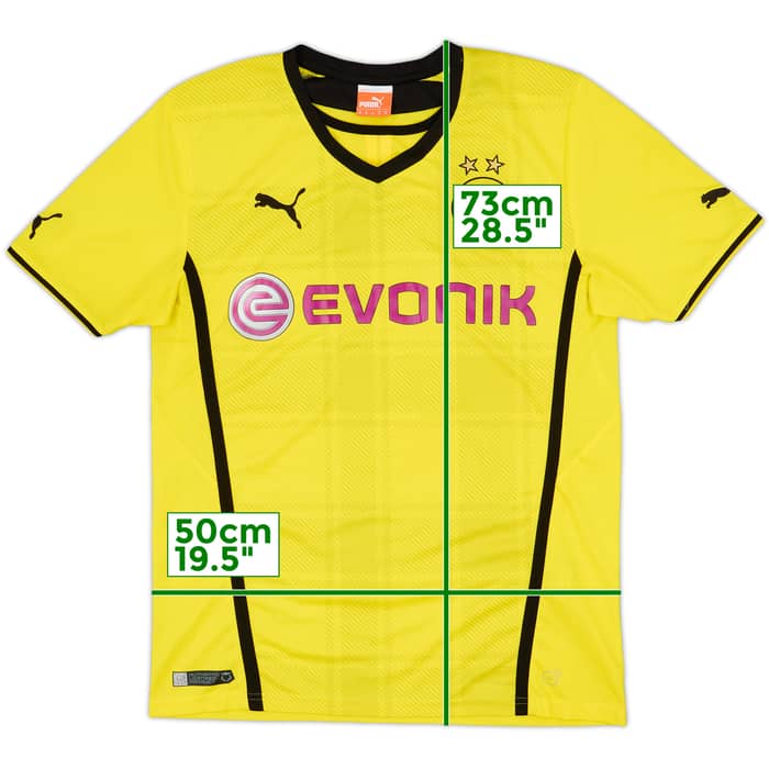 2013-14 Borussia Dortmund Home Shirt - 9/10 - (M)