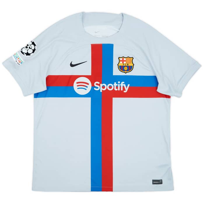 2022-23 Barcelona Third Shirt Lewandowski #9 - 10/10 - (XL)