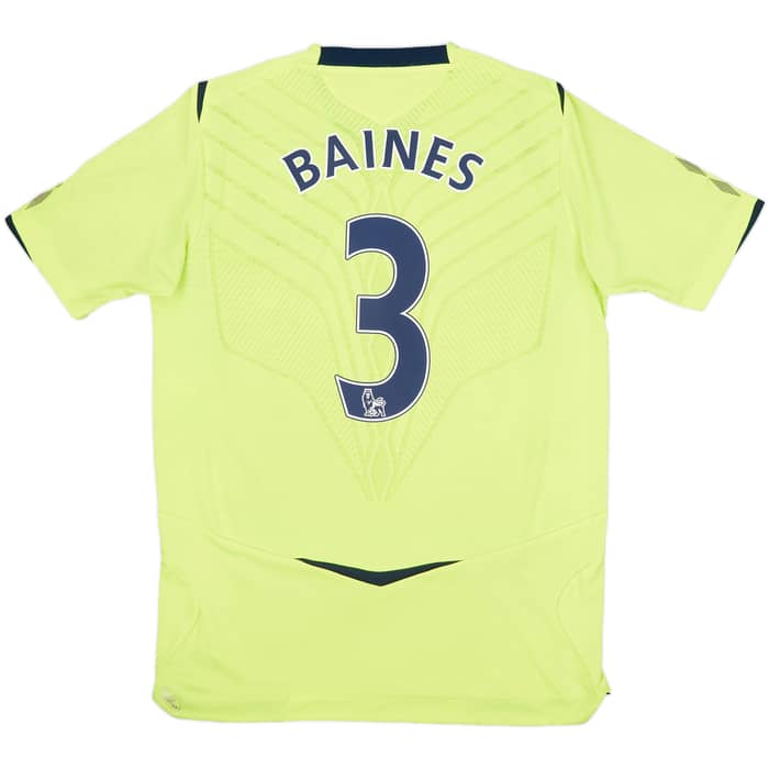2008-09 Everton Third Shirt Baines #3 - 7/10 - (S)