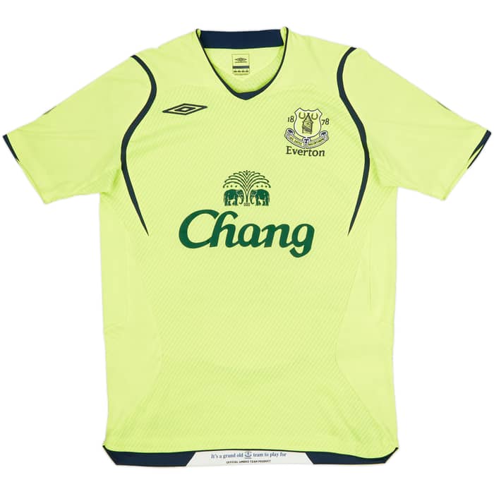 2008-09 Everton Third Shirt Baines #3 - 7/10 - (S)