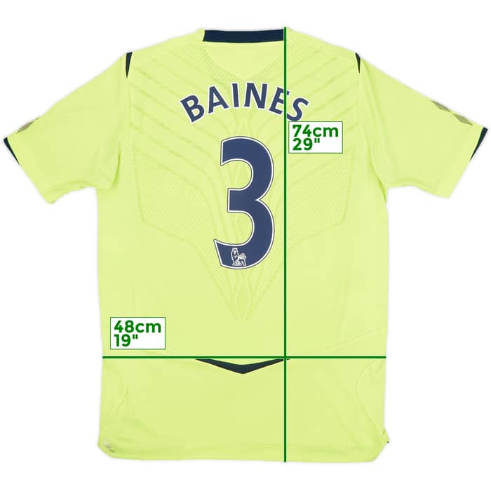 2008-09 Everton Third Shirt Baines #3 - 7/10 - (S)