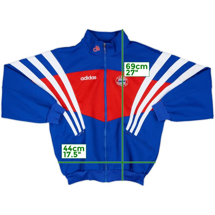 1995-96 Bayern Munich adidas Track Jacket - 8/10 - (L)