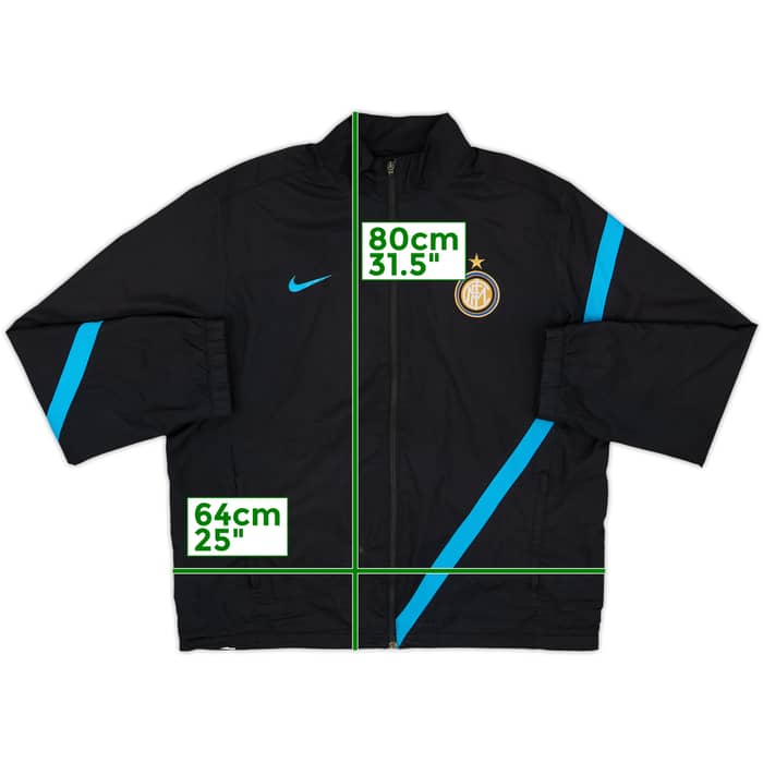 2011-12 Inter Milan Nike Track Jacket - 8/10 - (XL)