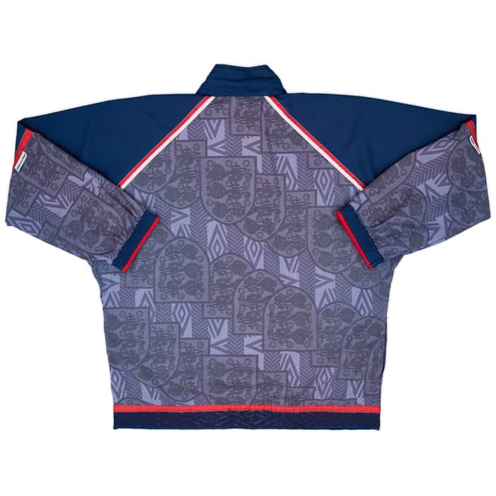 1994-96 England Umbro Track Jacket - 7/10 - (L)