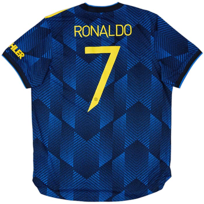 2021-22 Manchester United Authentic Third Shirt Ronaldo #7 - 7/10 - (XL)