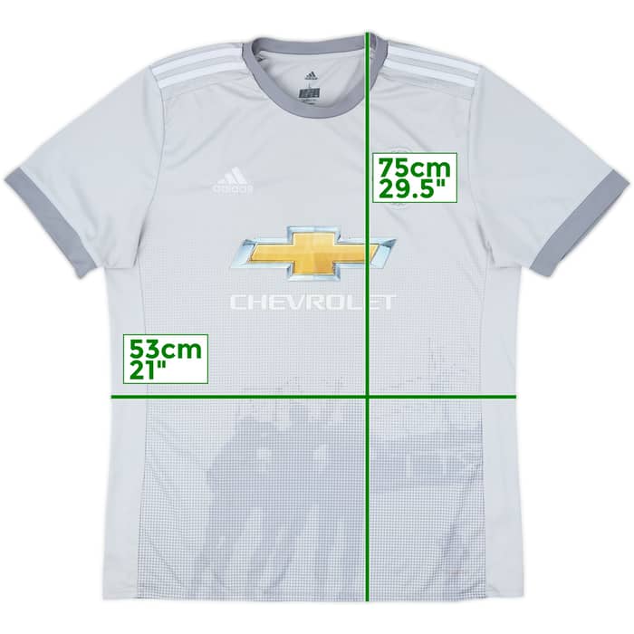 2017-18 Manchester United Third Shirt - 5/10 - (L)