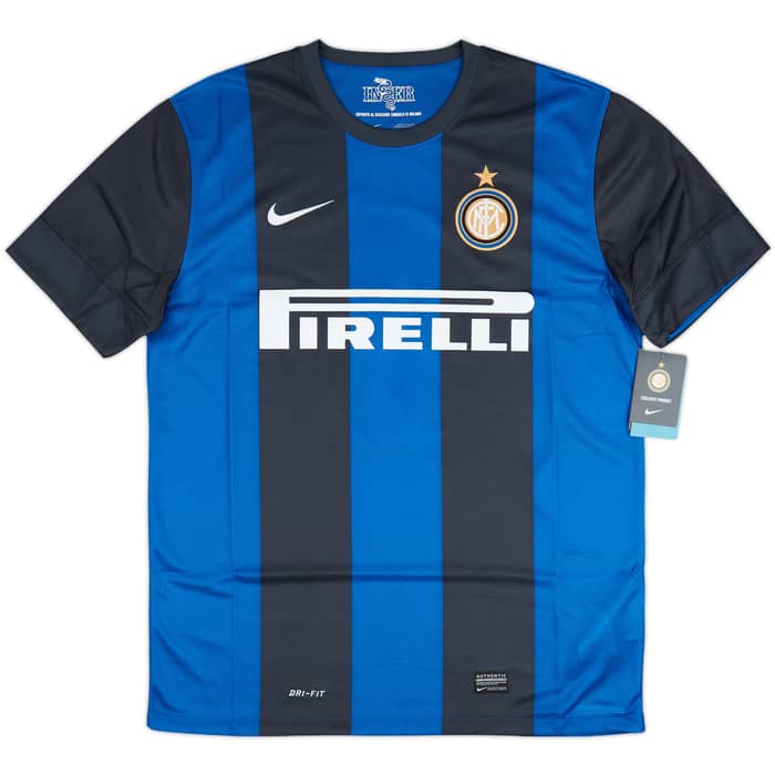 2012-13 Inter Milan Home Shirt Palacio #8 (L)