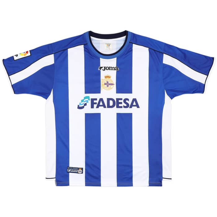 2002-03 Deportivo Home Shirt - 8/10 - (XL)