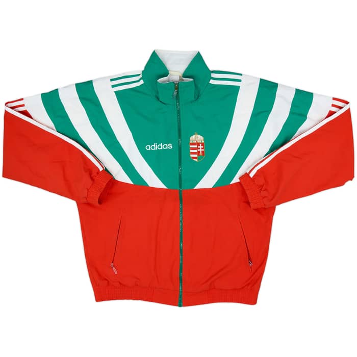 1995-96 Hungary adidas Tracksuit - 7/10 - (S)