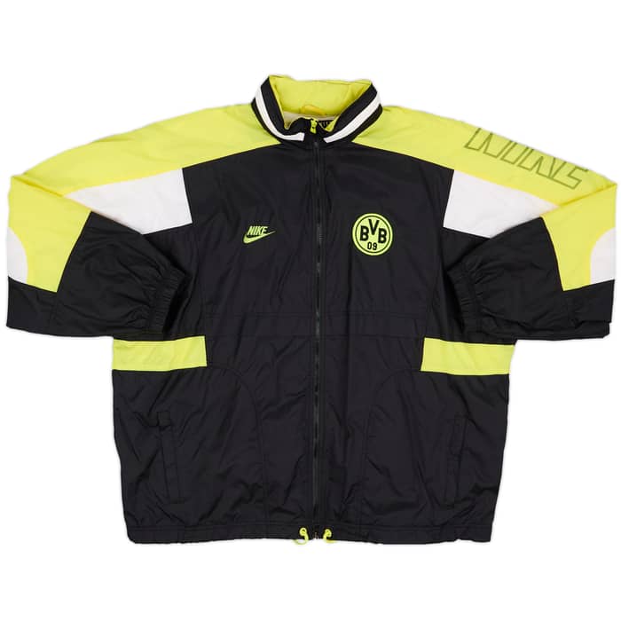 1995-96 Borussia Dortmund Nike Hooded Rain Jacket - 6/10 - (XXL)