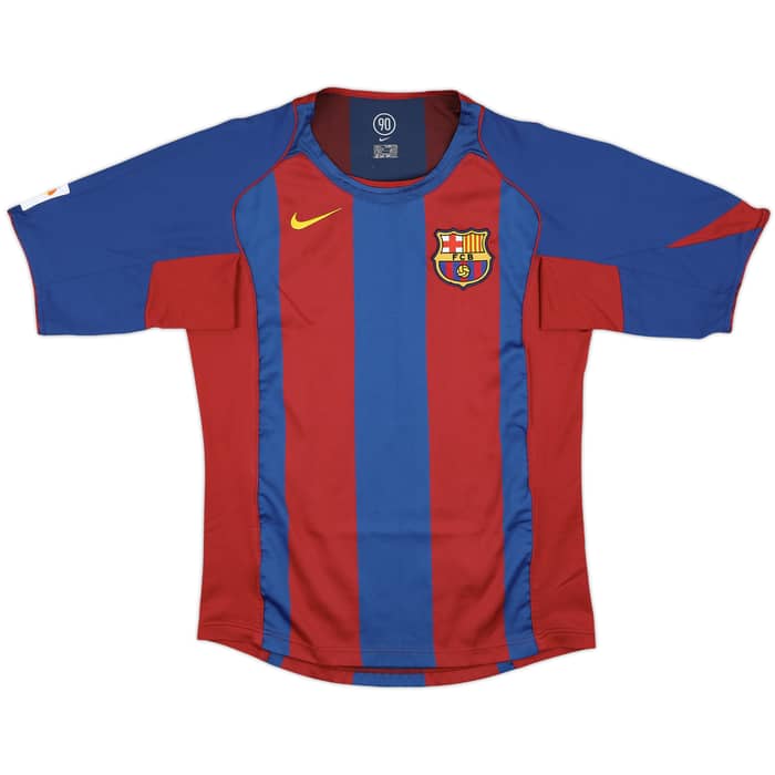 2004-05 Barcelona Home Shirt Messi #30 - 7/10 - (S)