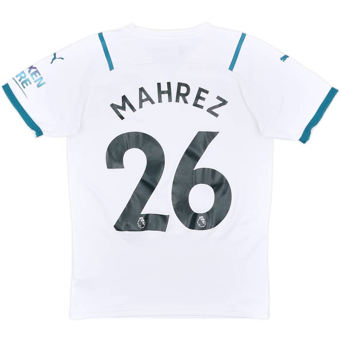 2021-22 Manchester City Away Shirt Mahrez #26 - 6/10 - (S)