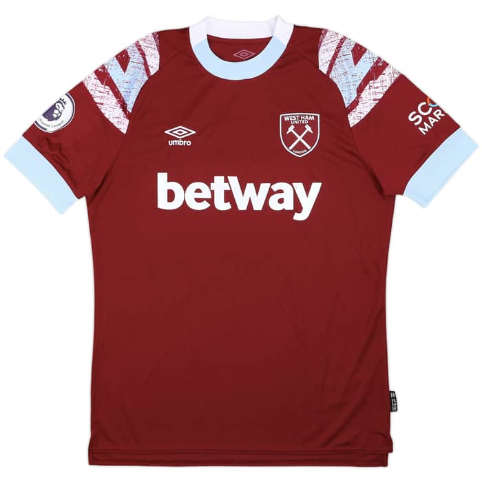 2022-23 West Ham Home Shirt Lanzini #10 - 10/10 - (L)
