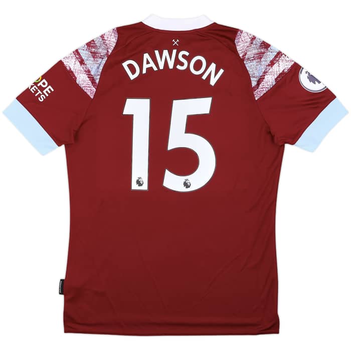 2022-23 West Ham Home Shirt Dawson #15 - 10/10 - (L)