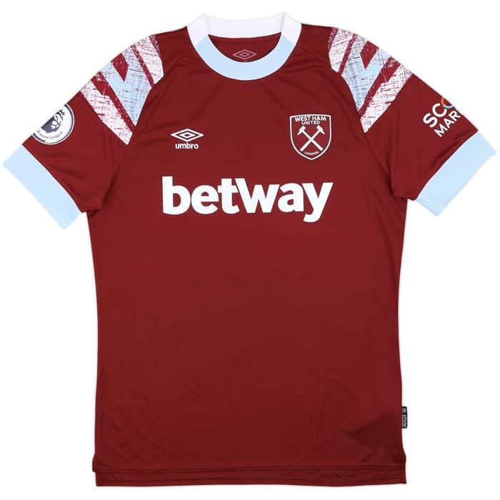 2022-23 West Ham Home Shirt Coventry #32 - 9/10 - (L)