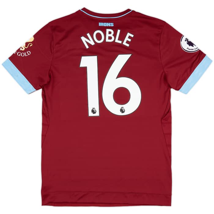 2018-19 West Ham Home Shirt Noble #16 (M)