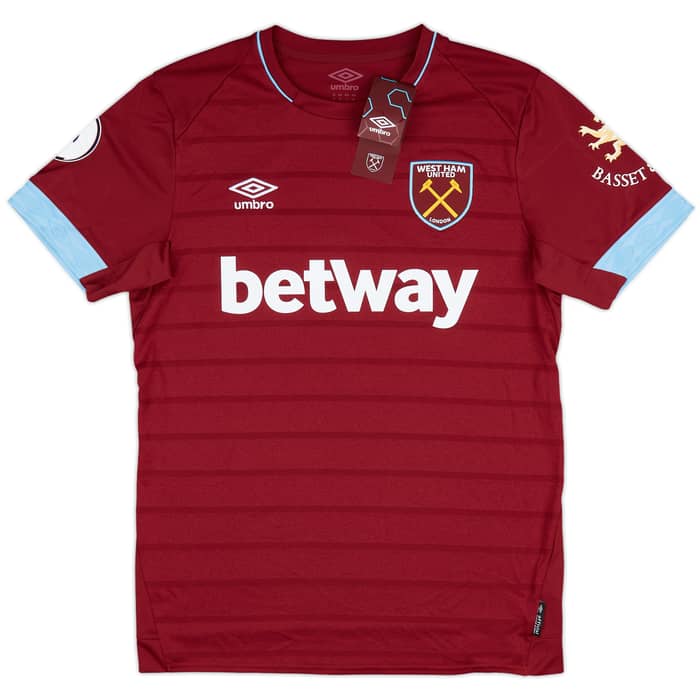 2018-19 West Ham Home Shirt Noble #16 (M)