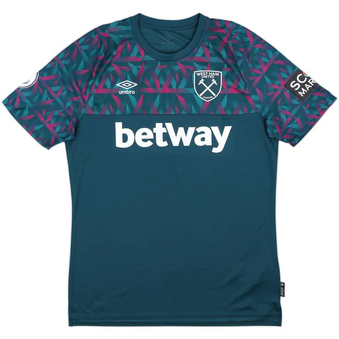 2022-23 West Ham S/S GK Shirt Randolph #35 - 8/10 - (L)