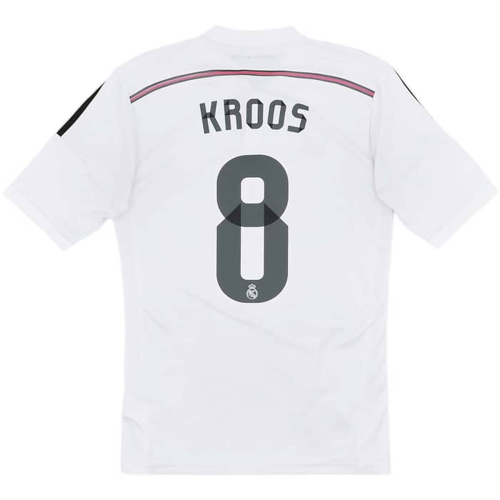 2014-15 Real Madrid Home Shirt Kroos #8 - 7/10 - (M)