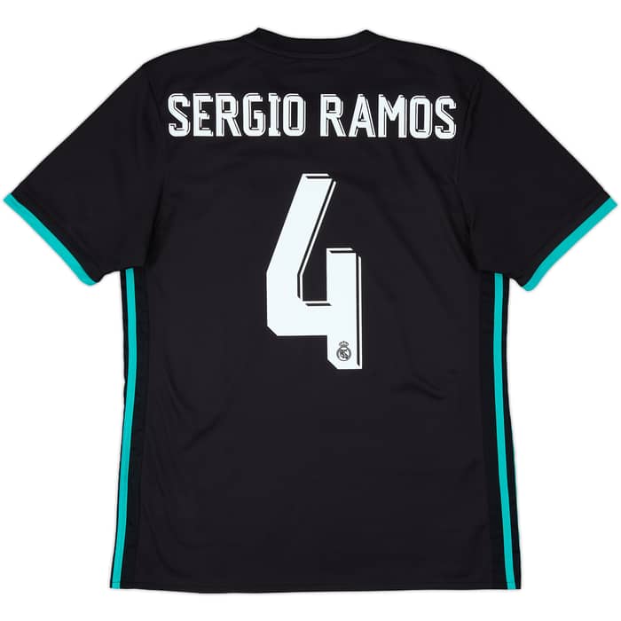 2017-18 Real Madrid Away Shirt SergioRamos #4 - 9/10 - (M)