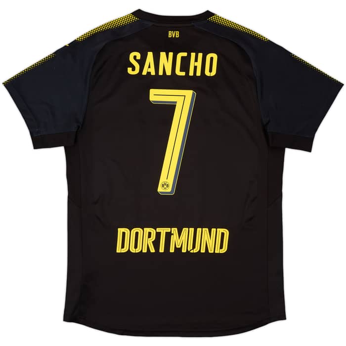 2017-18 Borussia Dortmund Away Shirt Sancho #7 - 7/10 - (L)
