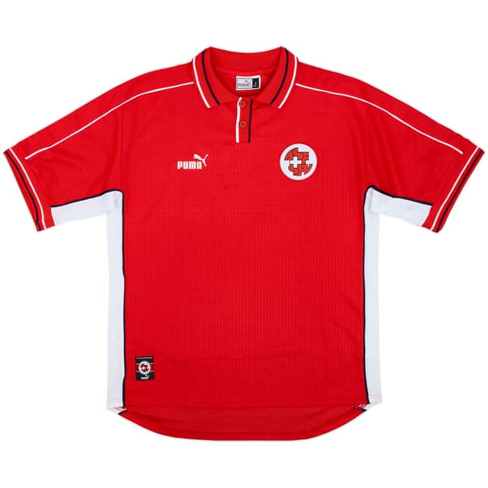 1999-00 Switzerland Home Shirt - 8/10 - (L)