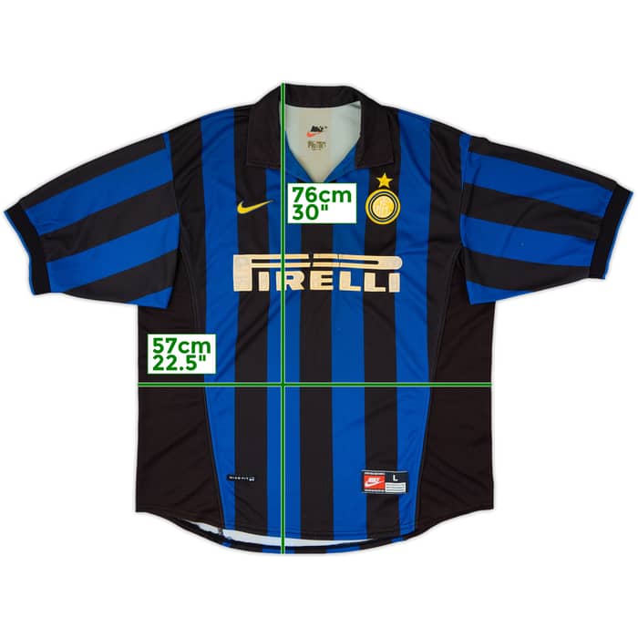 1998-99 Inter Milan Home Shirt - 4/10 - (L)
