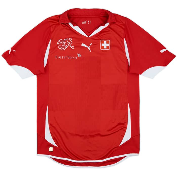 2010-11 Switzerland Home Shirt - 5/10 - (M)