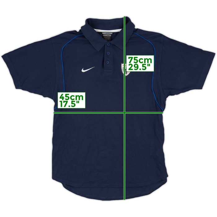 2002-03 FC Aarau Nike Polo Shirt - 9/10 - (S)